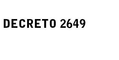 DECRETO 2649
