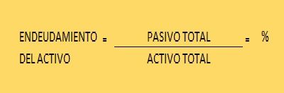 Endeudamiento del activo
