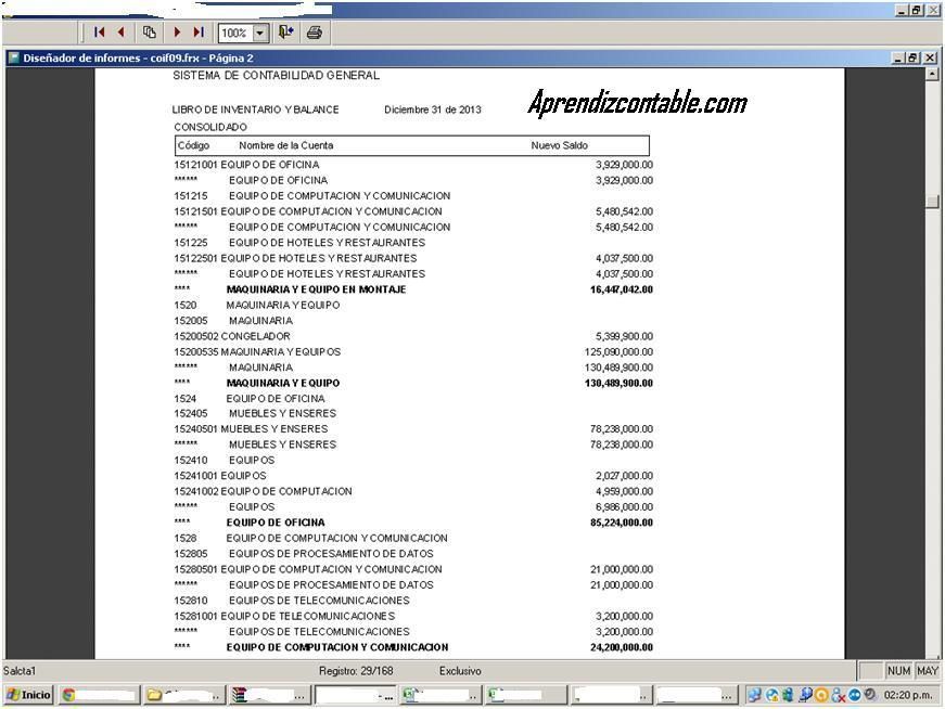 LIBRO INVENTARIO Y BALANCES P 00