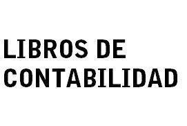 LIBROS DE CONTABILIDAD
