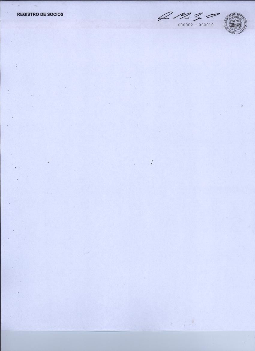 registro socios en blanco