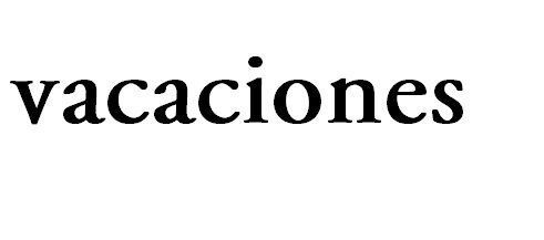 vacaciones